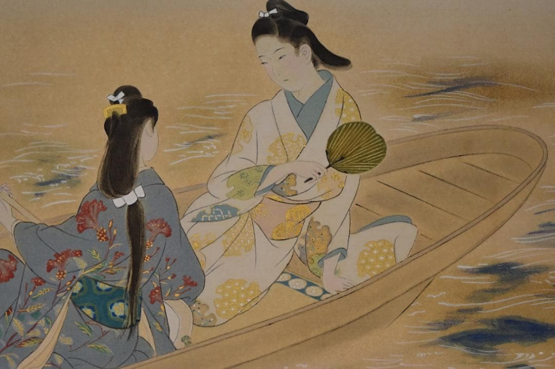 お値下げ❣❣文化勲章受章作家・鏑木清方　筆作品・日本画・浮世絵・風俗画・随筆家