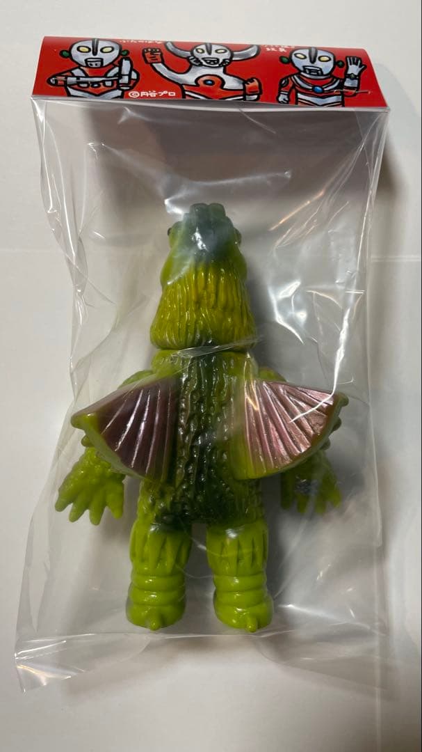 ぶたのはな ソフト焼き玩具 ソフビ ガマス　黄緑色成型