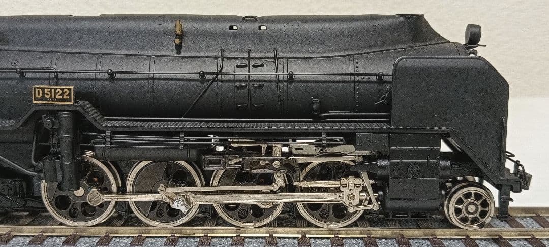 HOゲージ、カツミ Ｄ5122号機、 全流蒸気機関車 メンテナンス済