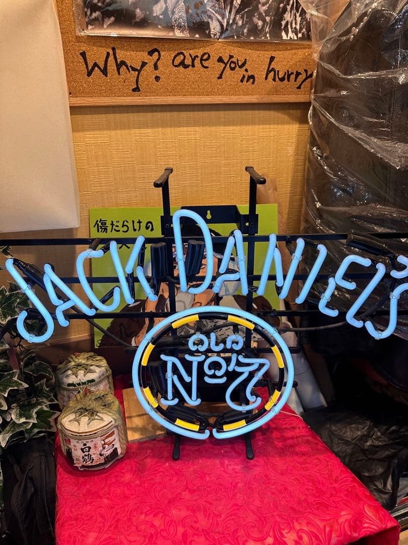 ジャックダニエル　ネオンサイン（希少品　非売品　廃盤