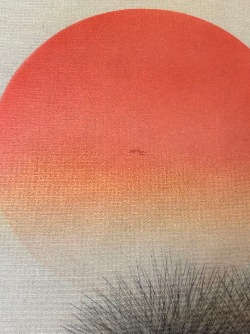 双鶴　珠洸 茶道具 掛け軸 掛軸 日本画 鶴 正月 200