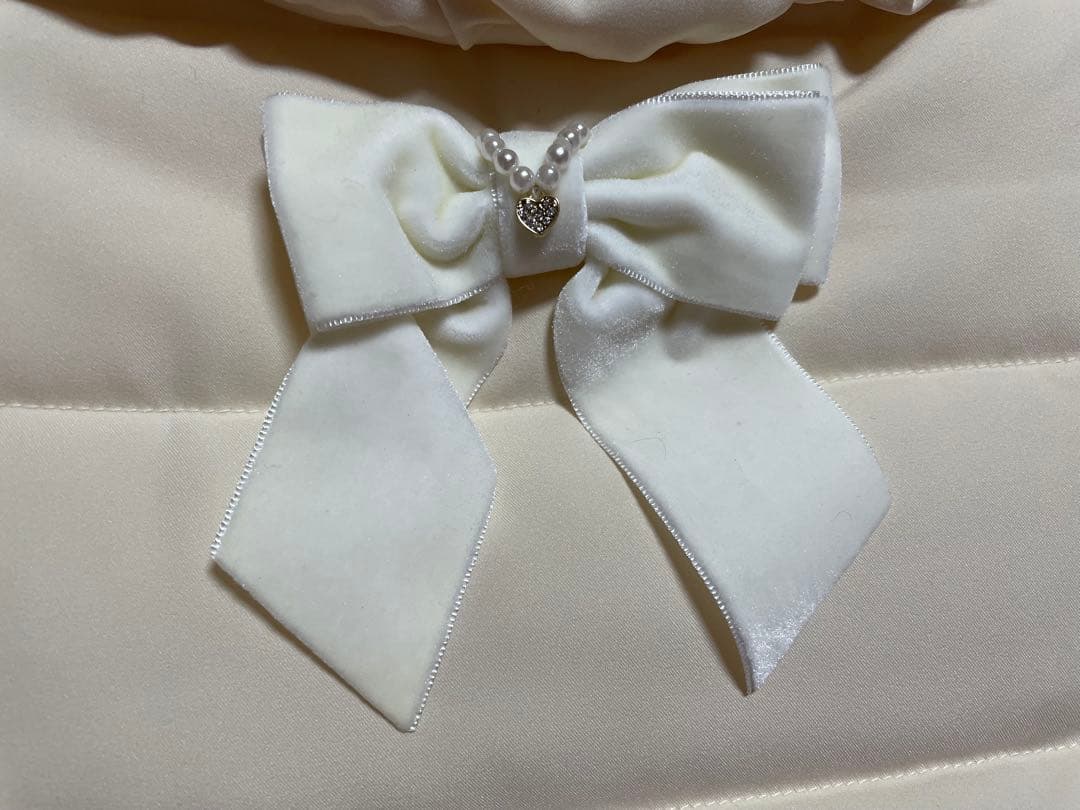 きゃんナナ 犬用リボン付きコート ＬＬサイズ