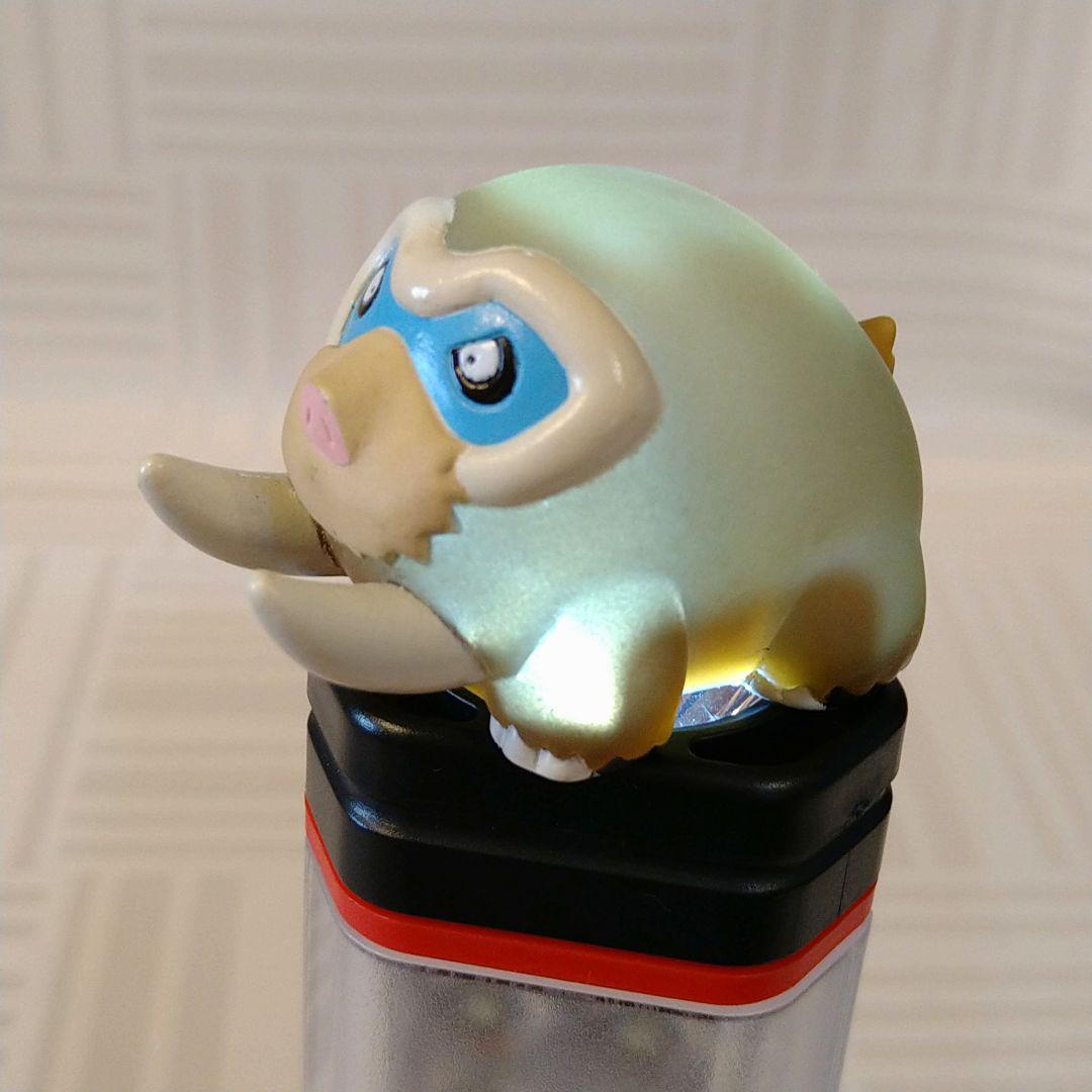 ポケモン　指人形　マンムー　クリアタイプ　ポケモンキッズ　ソフビ　フィギュア