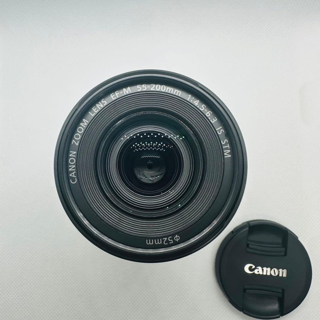 【美品】Canon EF-M 55-200mm f/4.5-6.3 IS STM