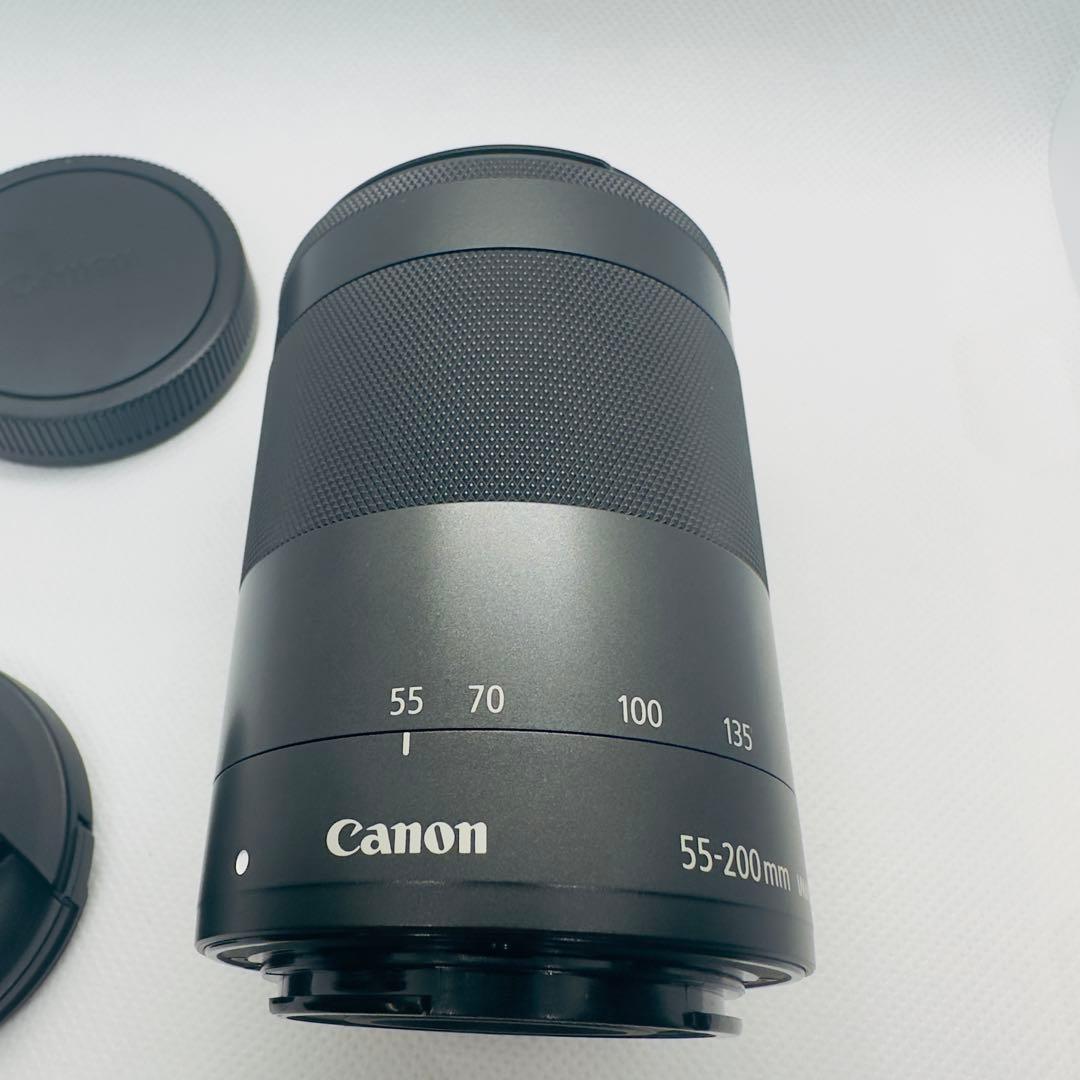 【美品】Canon EF-M 55-200mm f/4.5-6.3 IS STM