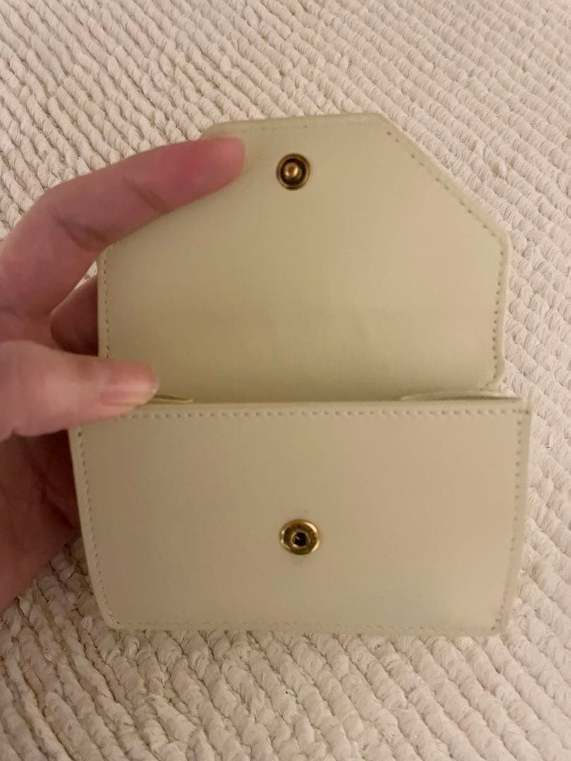 BALENCIAGA ミニウォレット　ライトイエロー