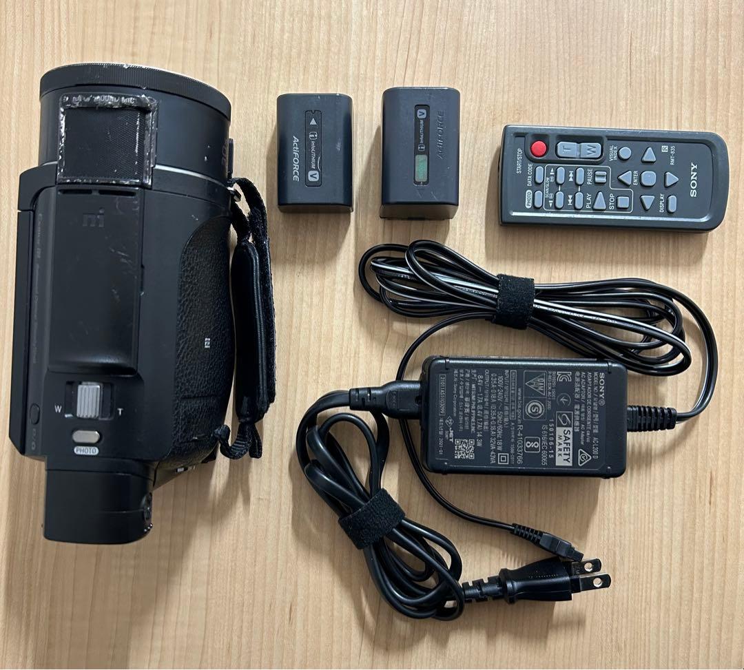 SONY 4Kビデオカメラ　FDR-AX-60 訳あり