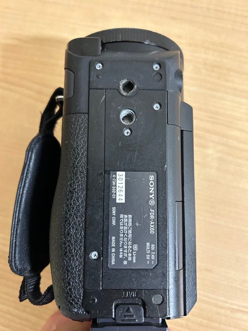 SONY 4Kビデオカメラ　FDR-AX-60 訳あり