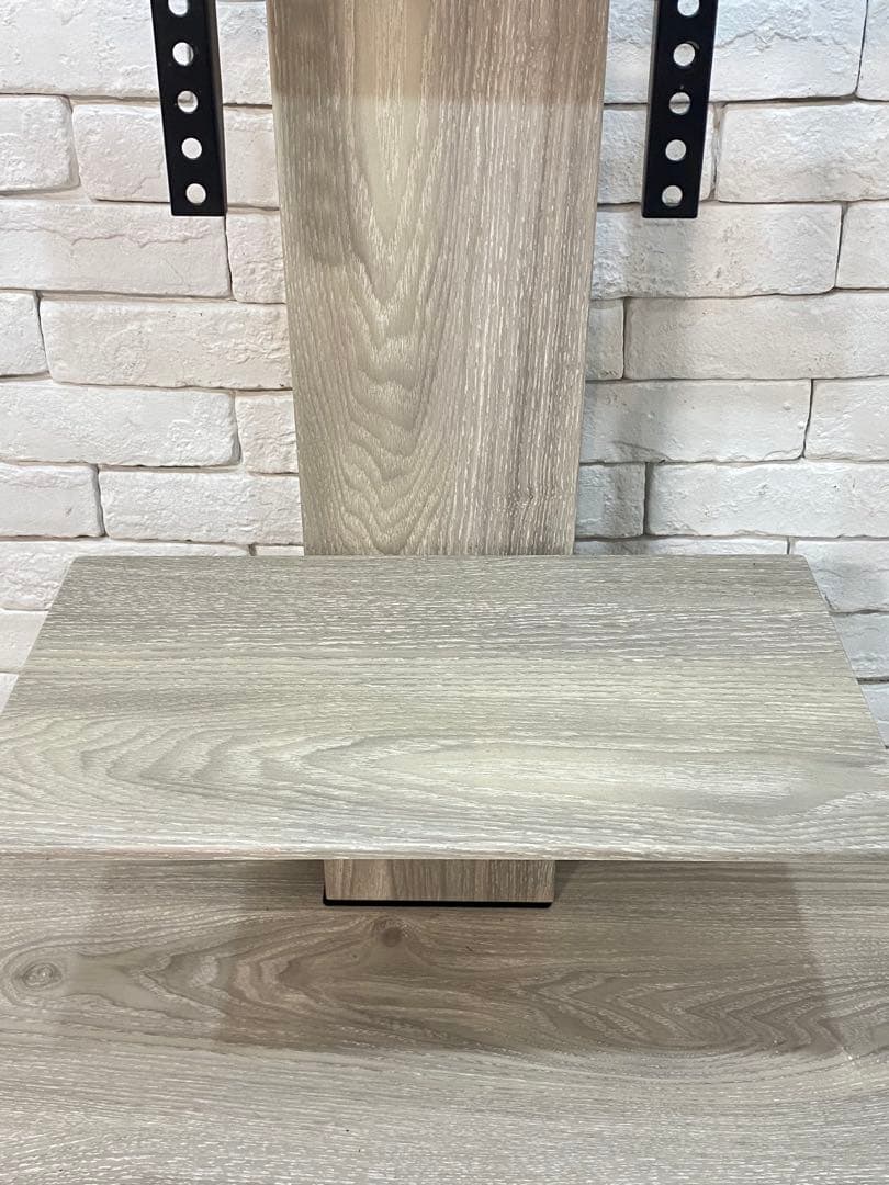 【東京都内23区配送無料】テレビ　スタンド 台　壁掛け　昇降　白　取り付け無料