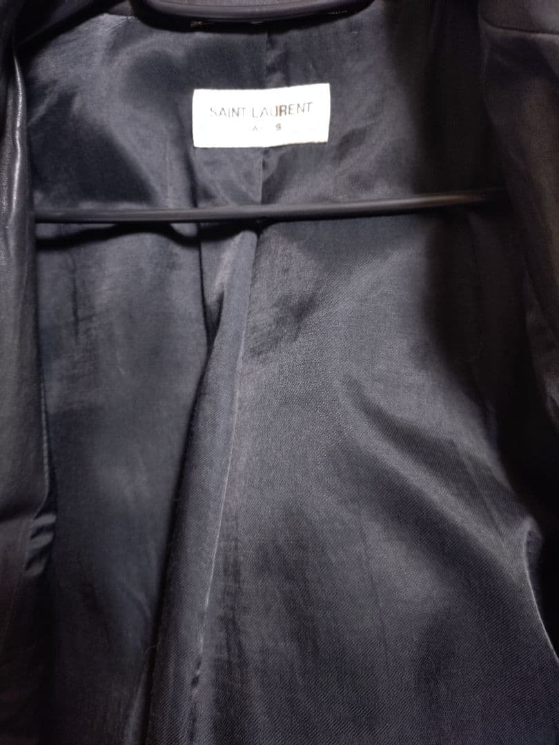 サンローラン saint laurent カフェレーサー レザー ライダース