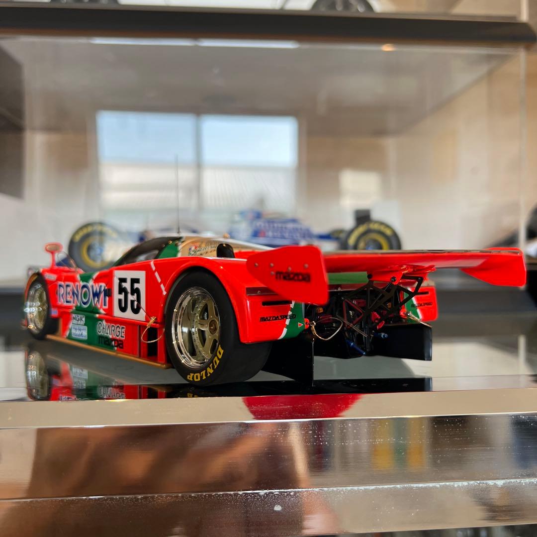 【7/21まで値下げ】AUOTart 1/18 1991年MAZDA 787B