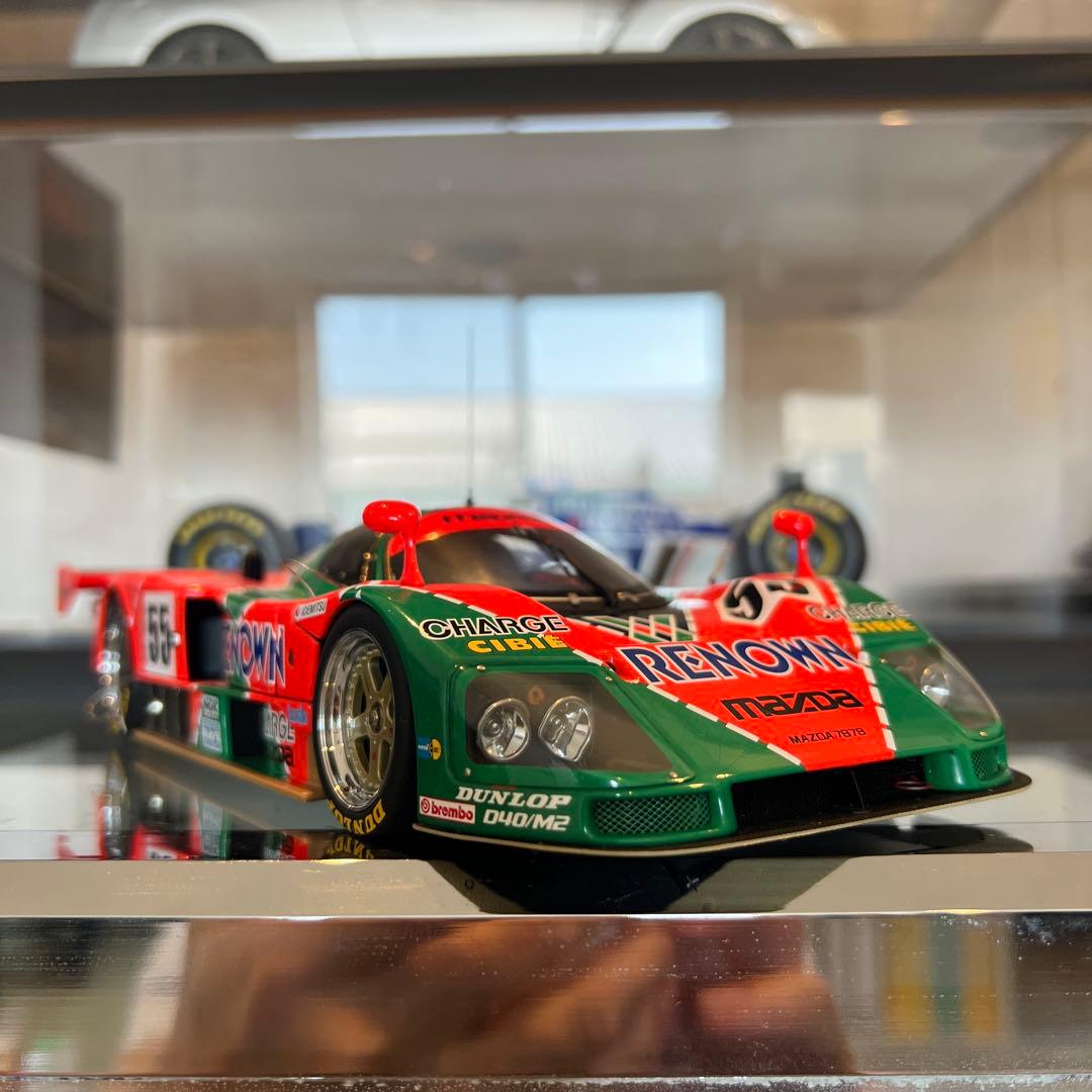 【7/21まで値下げ】AUOTart 1/18 1991年MAZDA 787B
