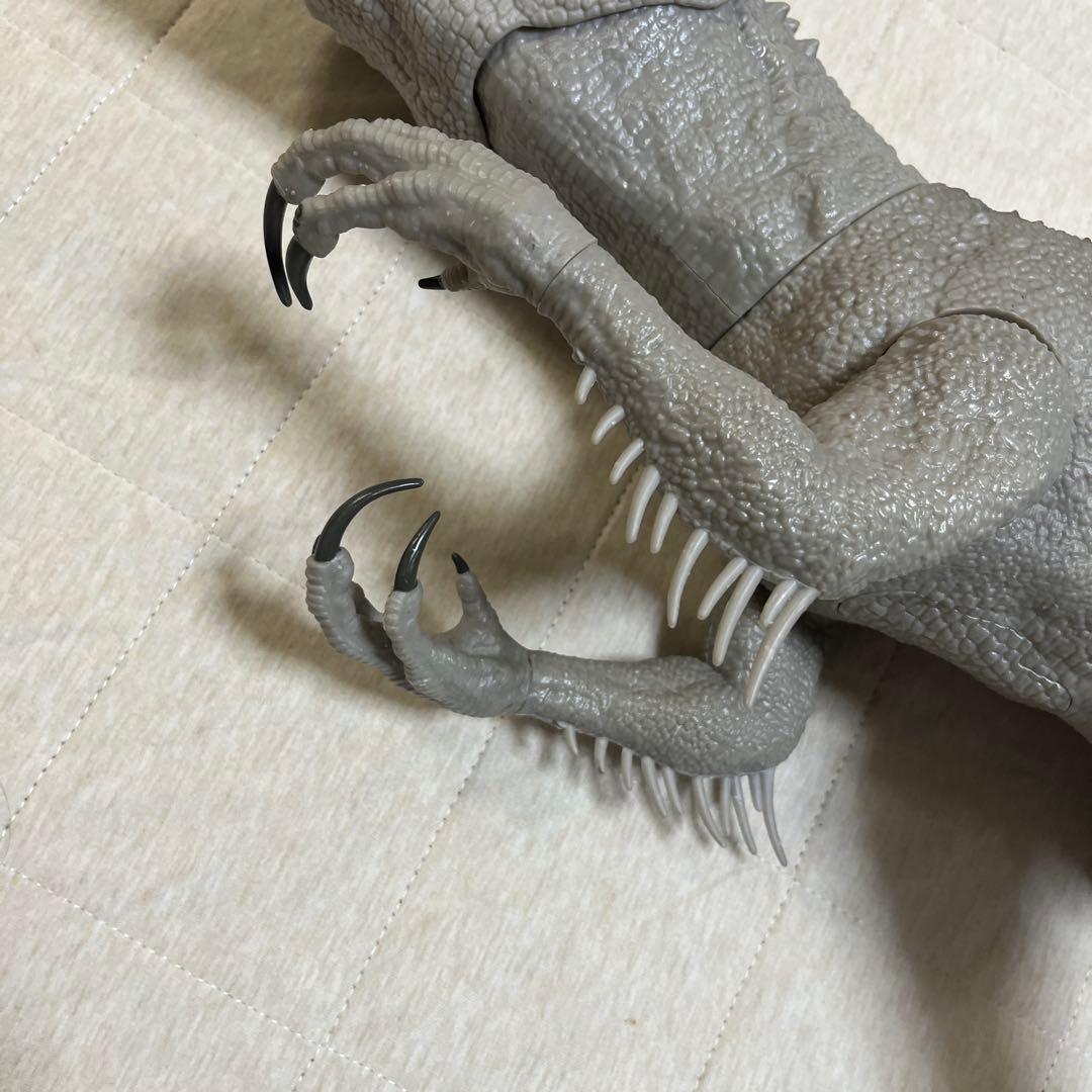 恐竜フィギュア スーパービッグ インドミナスレックス　モササウルスセット　マテル