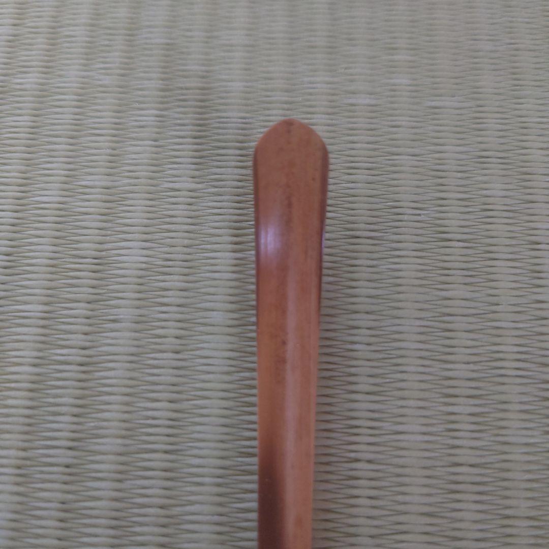 茶杓 銘【 埋火 】高野宗陵作 前大徳 藤井誠堂 共筒共箱