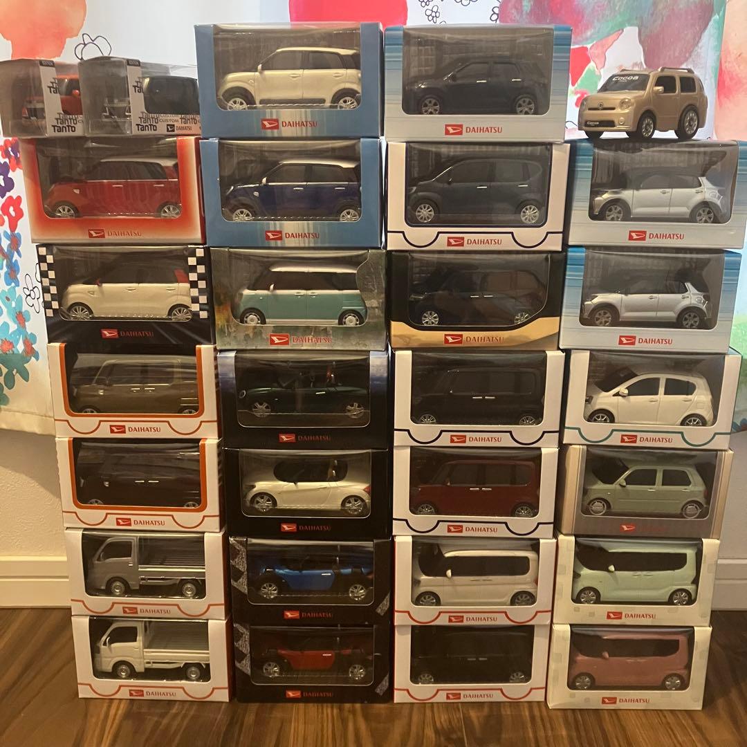 ゆ*う様 【まとめ売りオークション！】ダイハツ　プルバックカー 29台　ミニ四駆