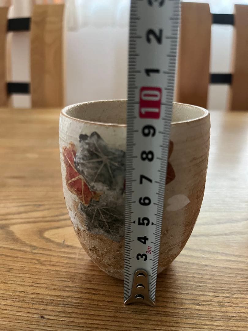 【未使用保管品】京焼 清水焼 総峰 田中總次 湯呑み2個　木箱付き