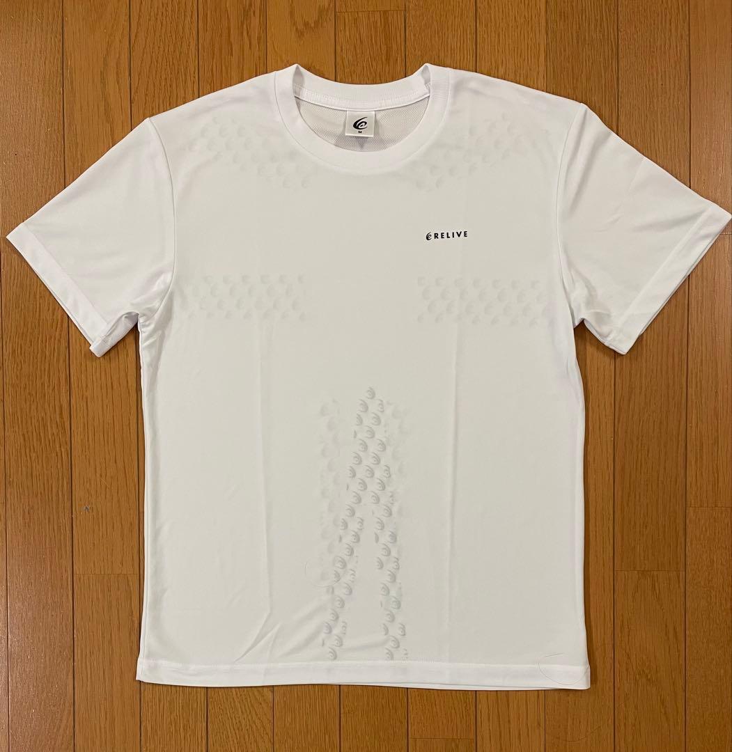 リライブシャツα ホワイト Tシャツ　M