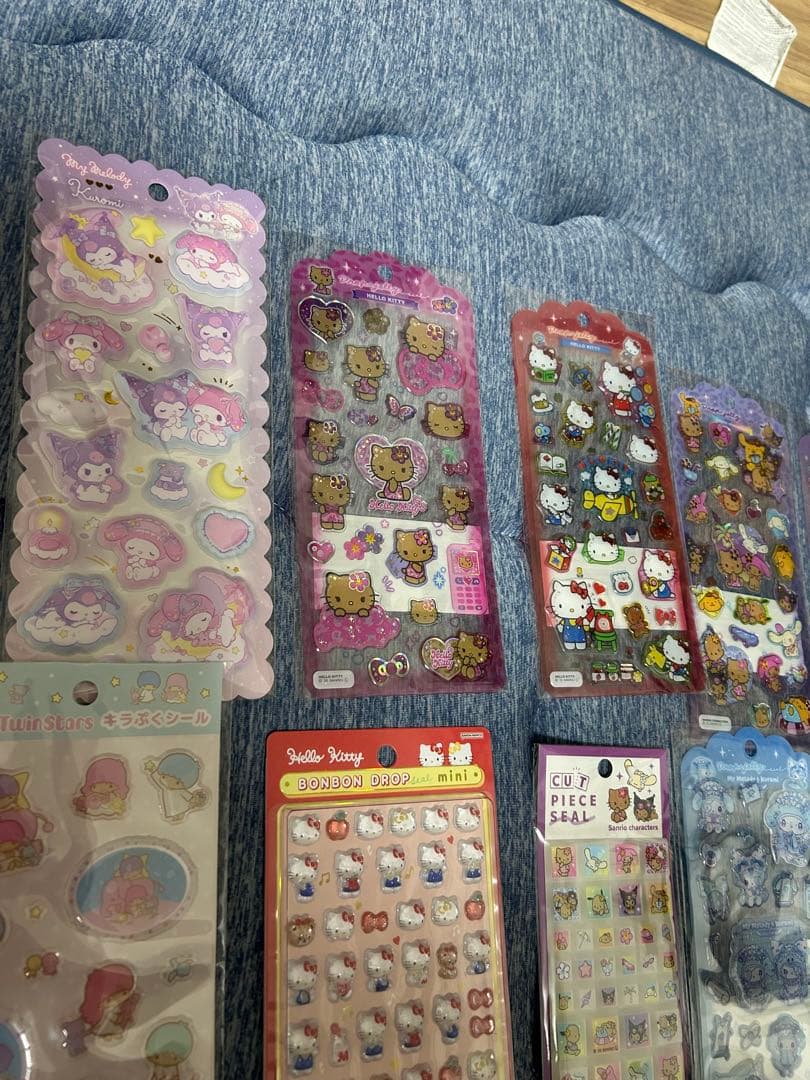 サンリオ ボンボンドロップシール など 9枚 まとめ売り タイルシールあり正規品