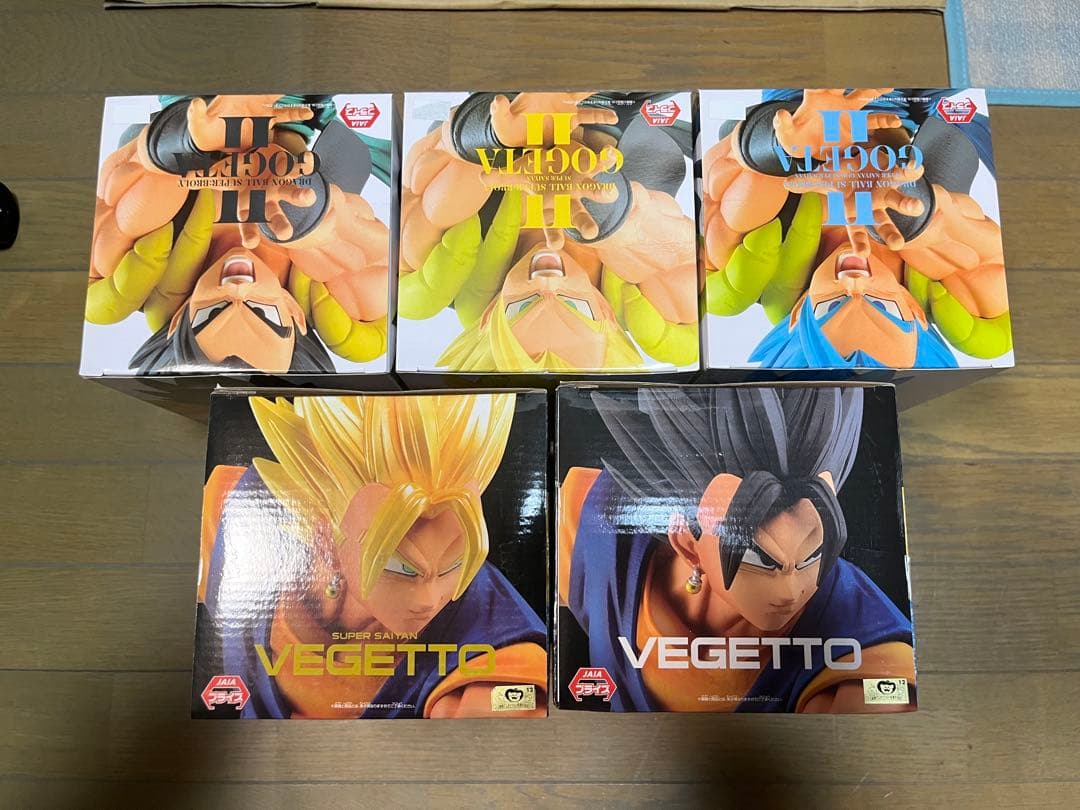 ドラゴンボール 悟空　ベジット ゴジータフィギュアセット