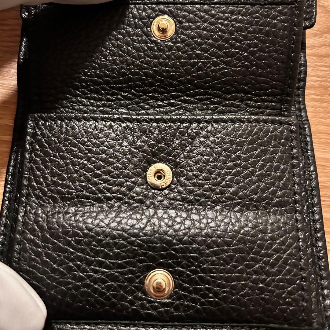 ［未使用・半額・付属品完備］ GUCCI SOHO 3つ折り財布 GGロゴ