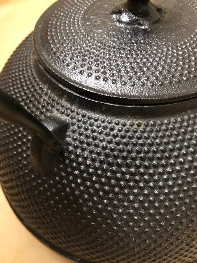 未使用長期保管　南部盛栄堂　南部鉄器　鉄瓶　急須　1.85L