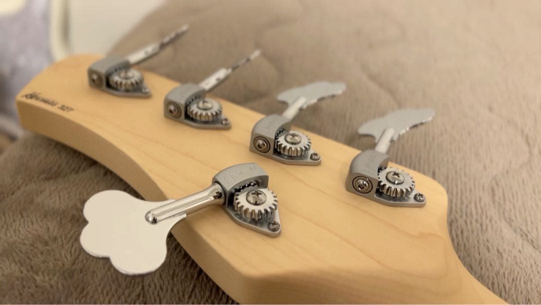 ベース Kikuchi Guitars Hermes MV5 NAT