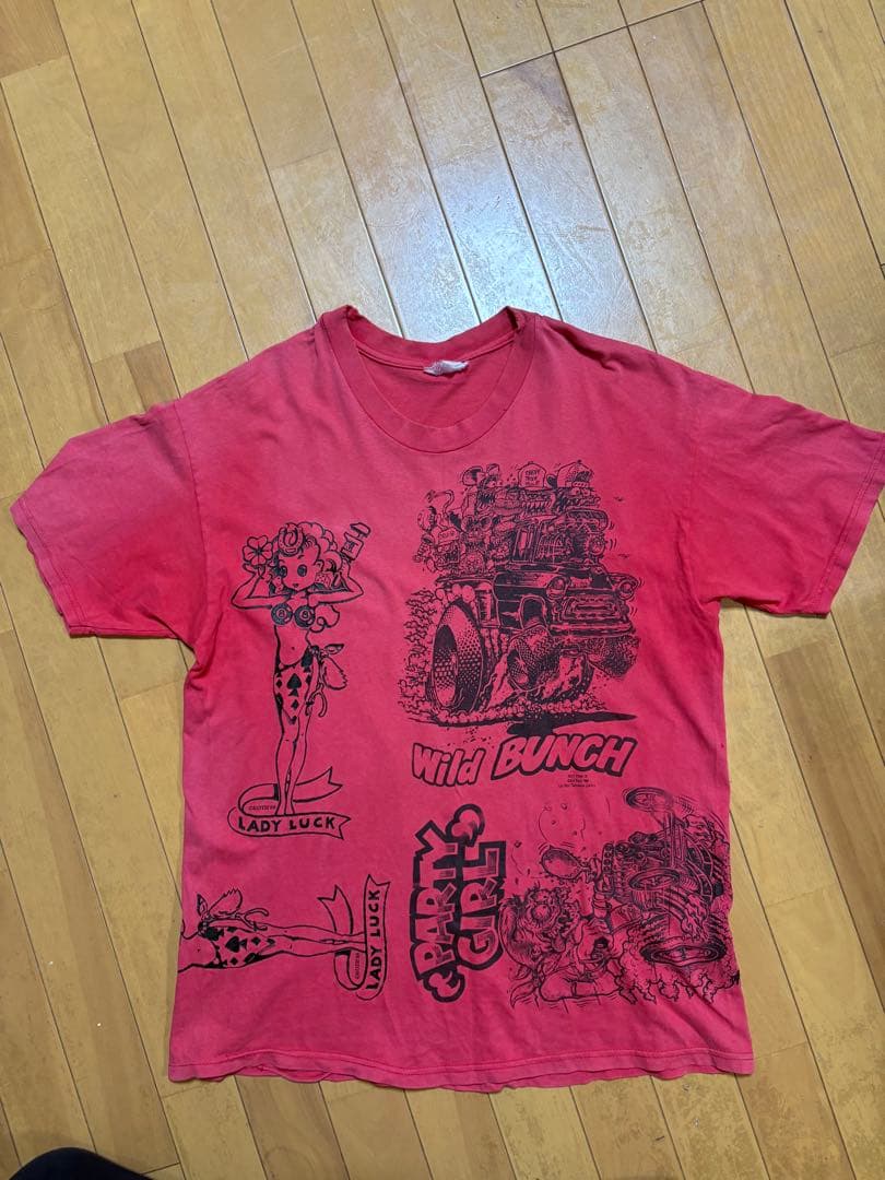 RAT FINK ラットフィンク　マルチプリントtシャツ