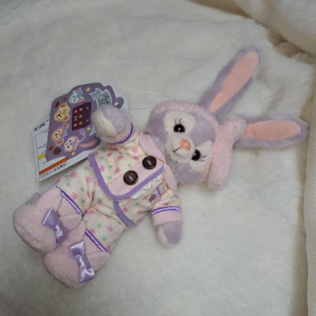 ディズニーシー ステラルー オータムスリープオーバー ぬいぐるみバッジ パジャマ