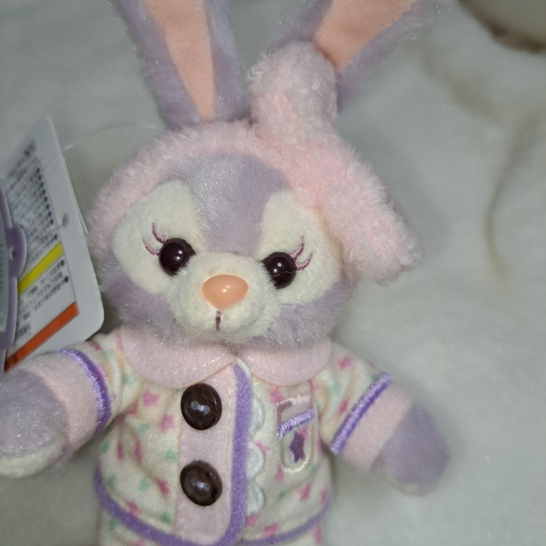 ディズニーシー ステラルー オータムスリープオーバー ぬいぐるみバッジ パジャマ