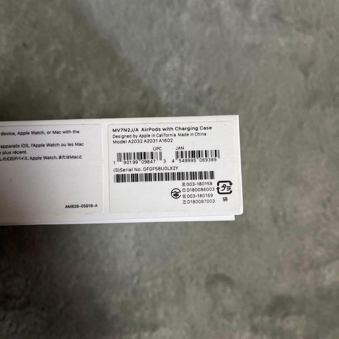 [音声正常]Air Pods (マイク機能故障)