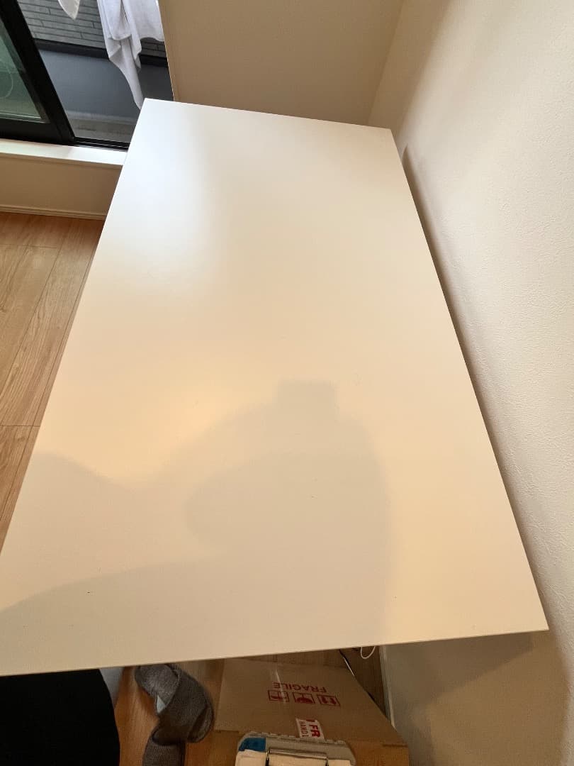 IKEA TROTTEN 120x70ホワイトパソコンデスク