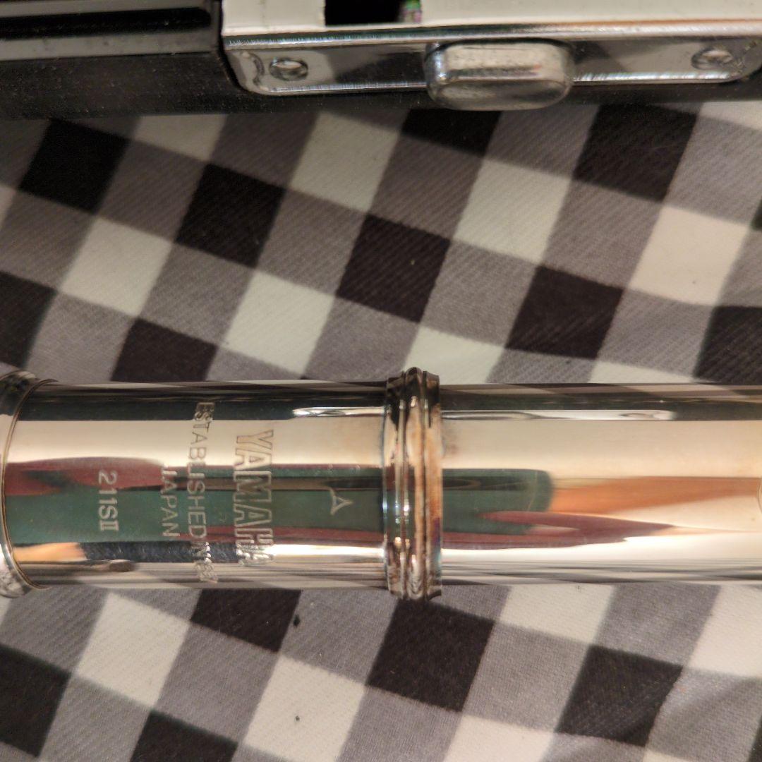 YamahaフルートYFL211SⅡ ケース付き