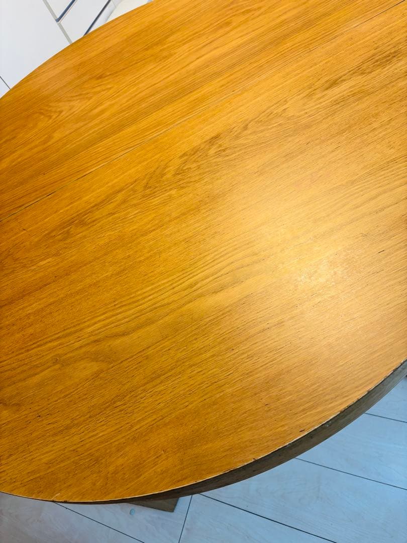 IKEA BJURSTA 伸縮　円形　ダイニングテーブル