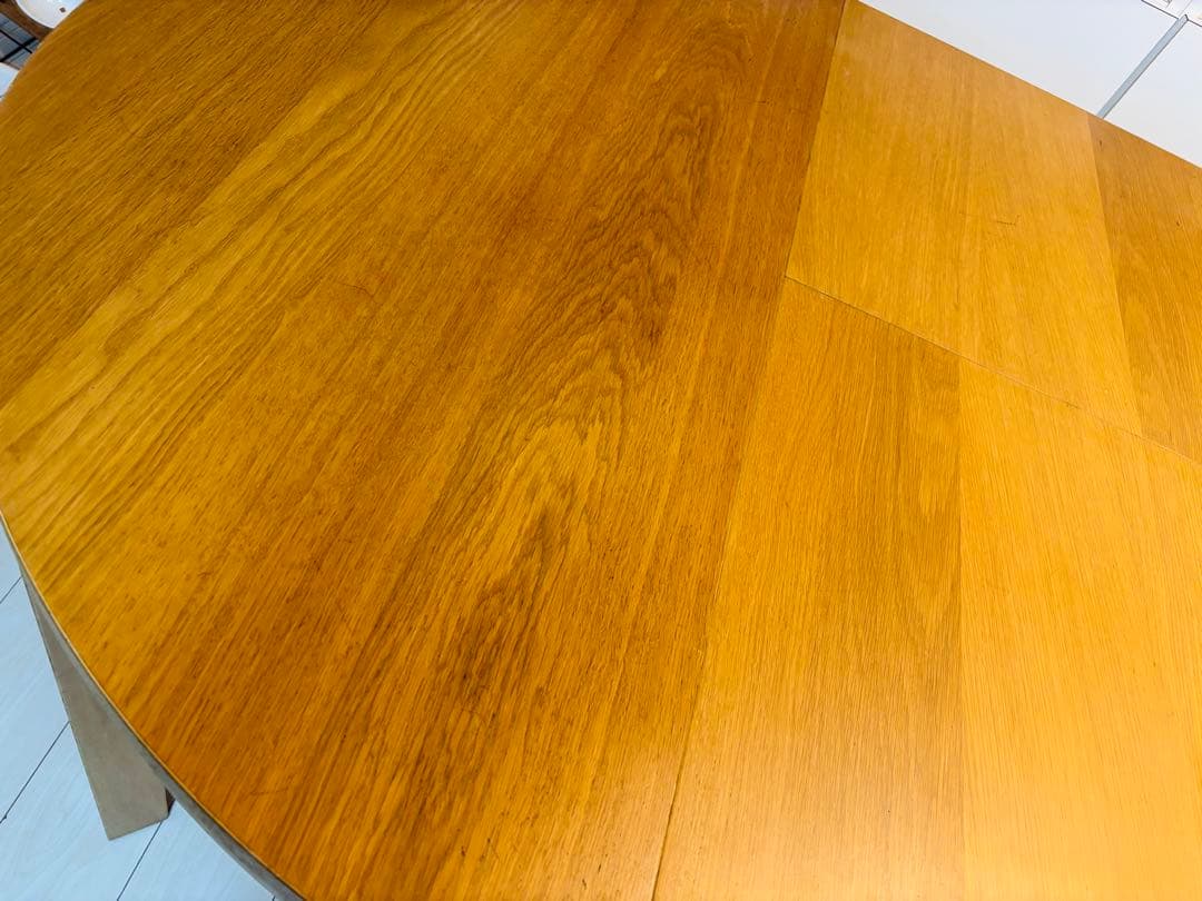 IKEA BJURSTA 伸縮　円形　ダイニングテーブル