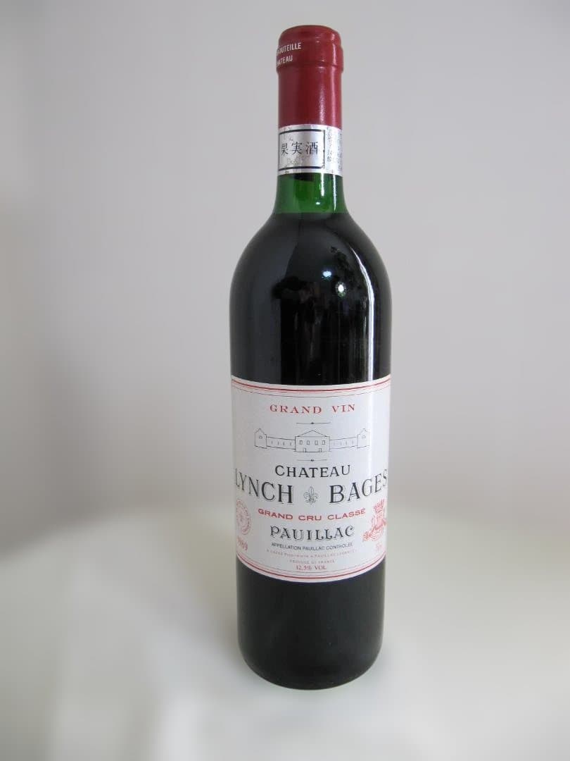 シャトー　ランシュ　バージュ 1989 年　赤ワイン