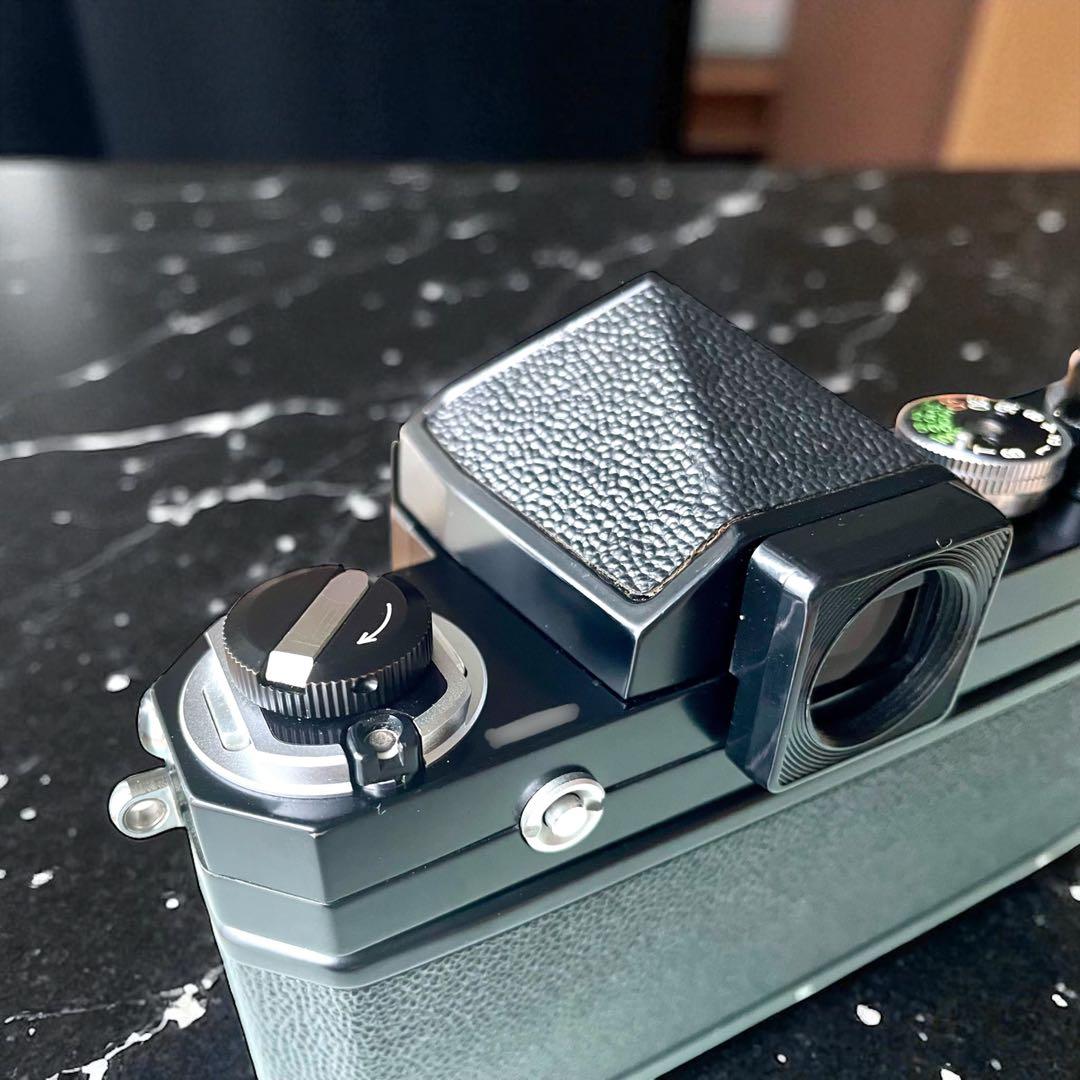 【OH済×コレクターズ未使用品】ニコンFアイレベル　　希少ブラックボディ