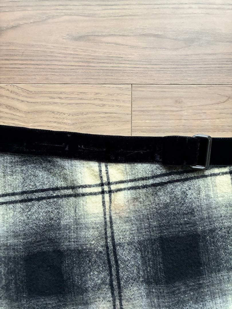 yuri.vintage NUMBER(N)INE07AWチェックスカート