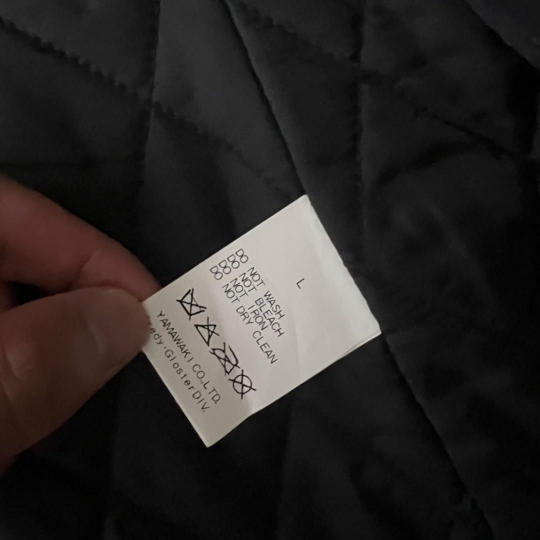 ノーリーズ レザージャケット 羊革 ブラック 黒 Wジップ L ラムレザー