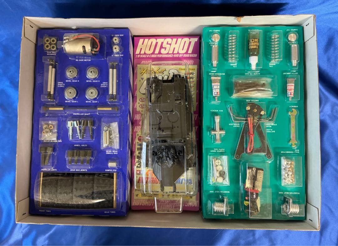 ★発売当時物★ タミヤ 1/10 ホットショット4WD