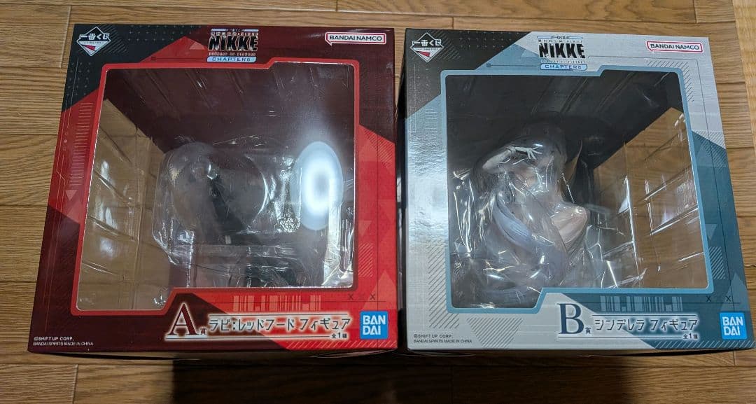 NIKKE ニケ 1番くじ A賞 ラピ B賞 シンデレラ フィギュア