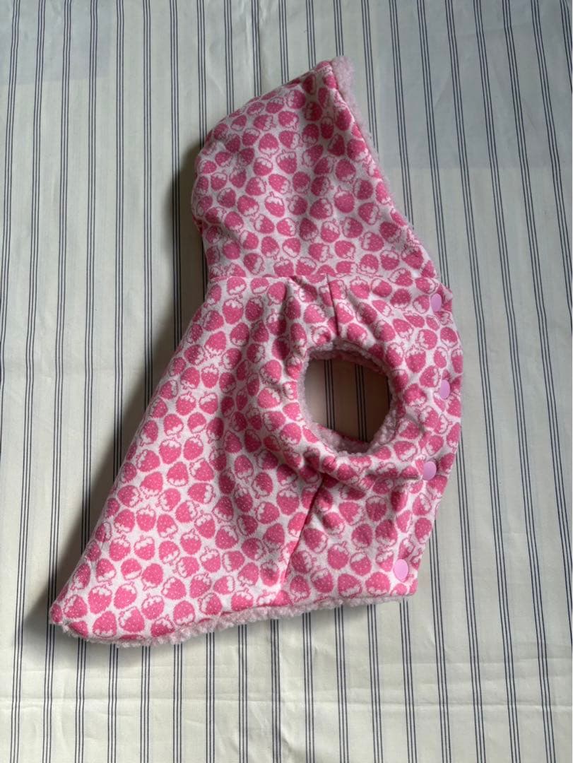 suu.pupu様完成ページ　ハンドメイドボアコート　犬用お散歩コート