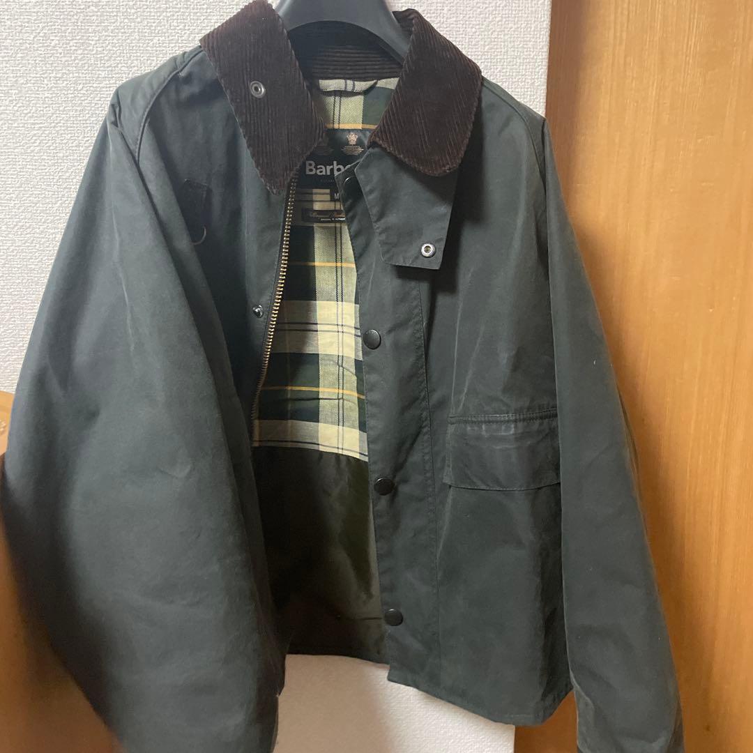 Barbour スペイ ジャケット M セージグリーン