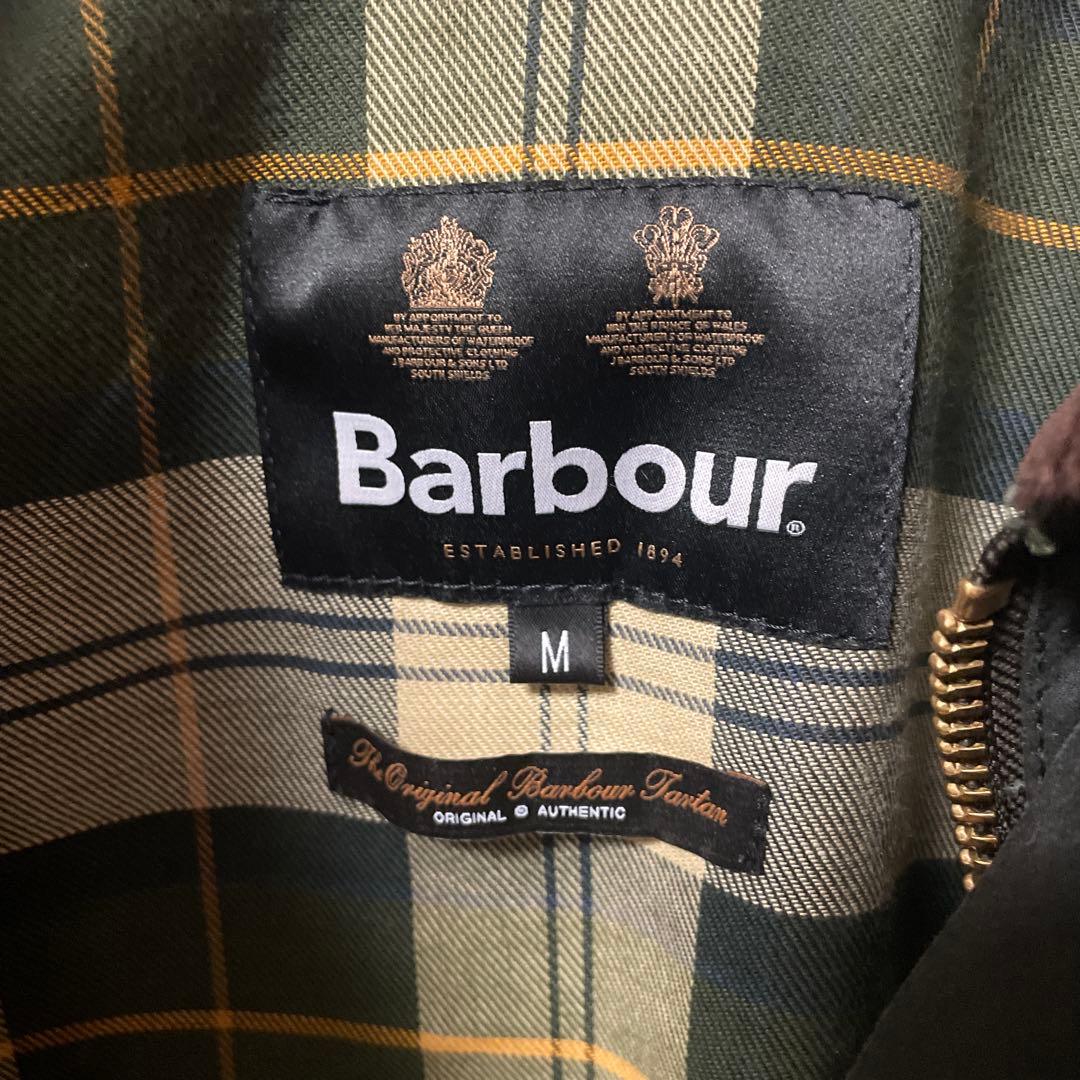 Barbour スペイ ジャケット M セージグリーン