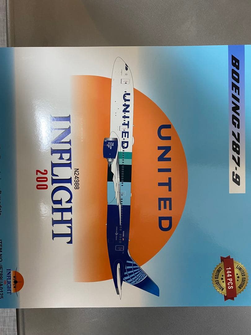 航空機・ヘリコプター Boeing 787-9 United 1/200
