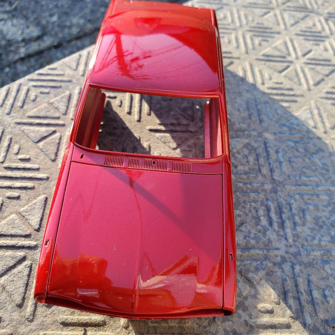 アオシマ　楽プラ　キャンバー加工　GTR ハコスカ 1/24　日産スカイ　完成品