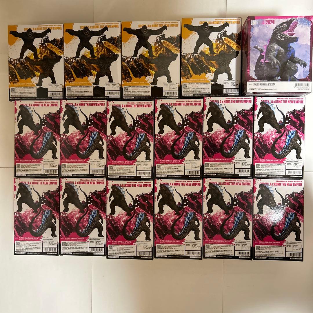 GOZILLA×KONG THE NEW EMPIRE 2024 フィギュア
