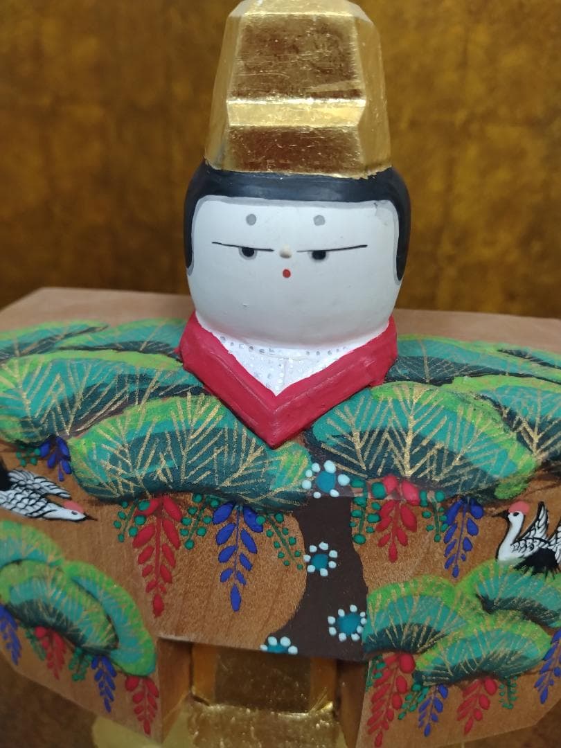 奈良一刀彫　鎌田麦風