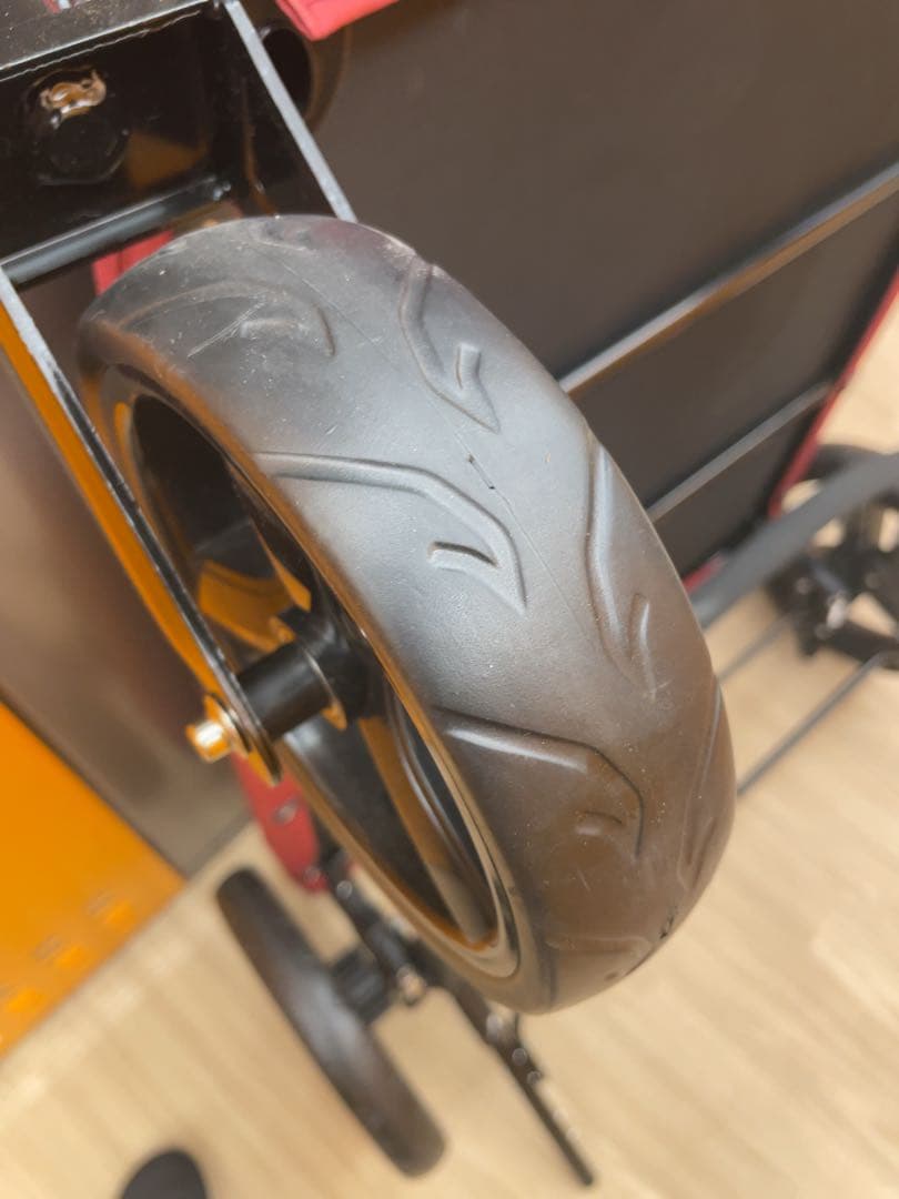 大型犬 ペットカート折りたたみ 4輪 ストッパー付き 軽量 組立