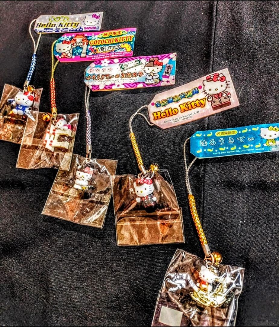 ハローキティ 根付キティ ご当地ストラップ ご当地キティ おまとめ キティ