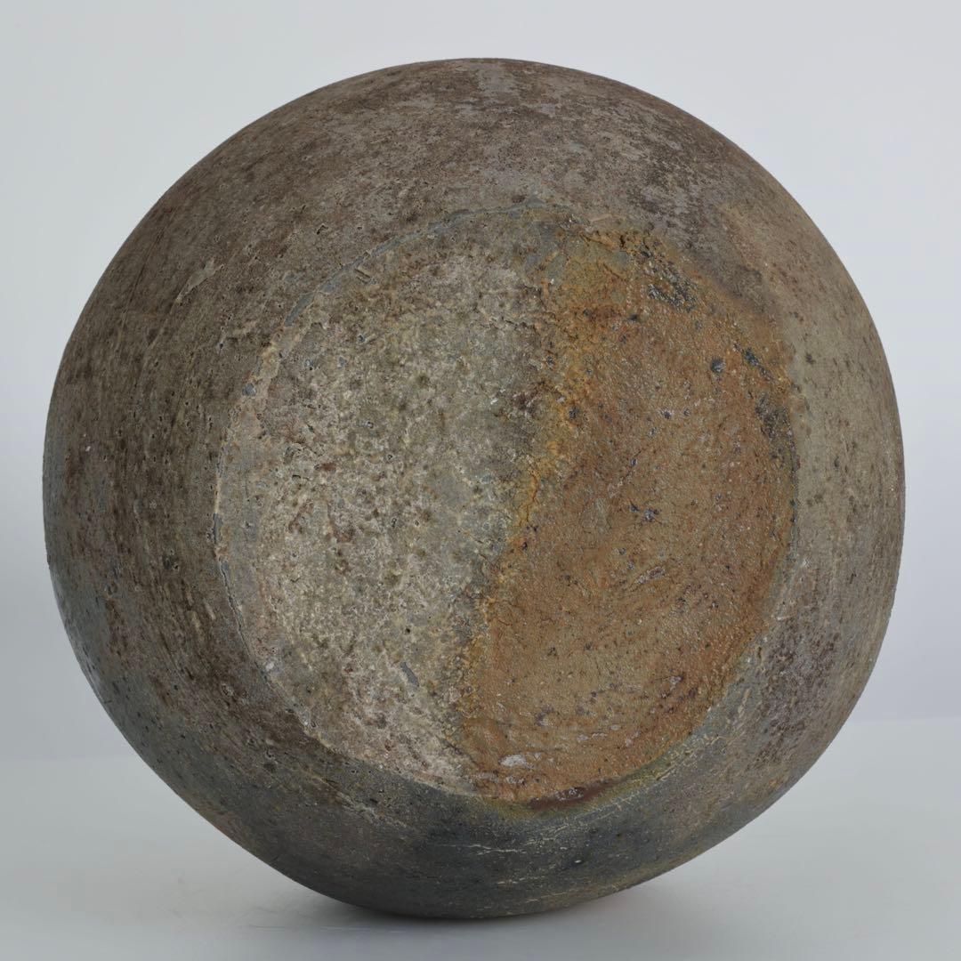 らっきょ 備前焼 徳利 らっきょ徳利 花入れ 酒器 陶芸 共箱付き